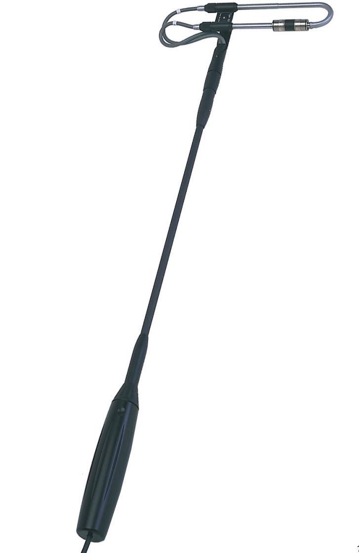 Brüel & Kjær Type 3654 sound intensity probe used for field sound intensity measurements