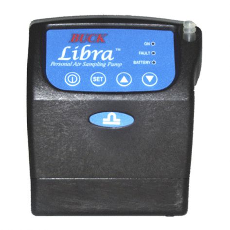 A.P. Buck Libra air sampling pump used for industrial hygiene air sampling