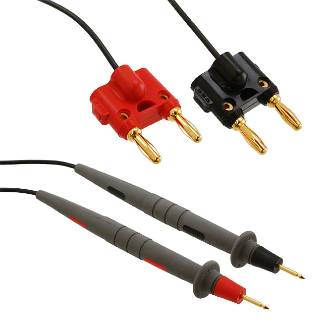 Pomona Kelvin test probes used for low-resistance electrical continuity measurements