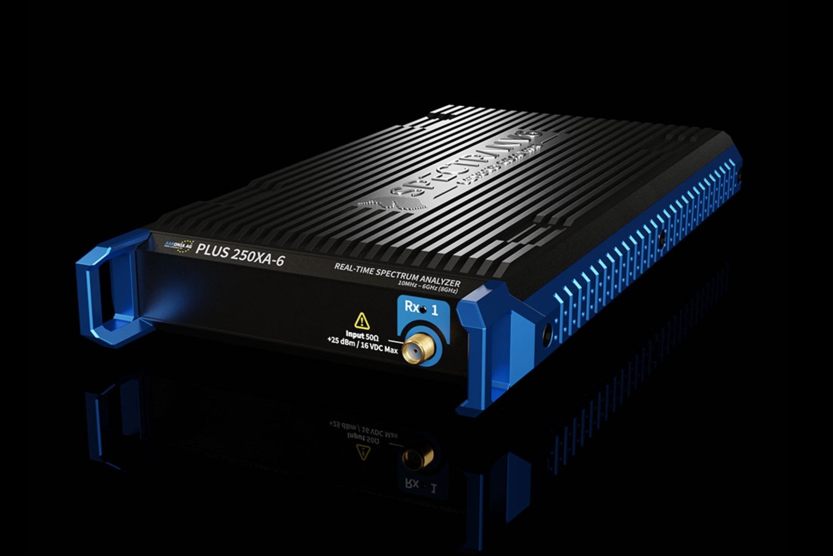 Aaronia SPECTRAN spectrum analyzer used for RF shielding measurements