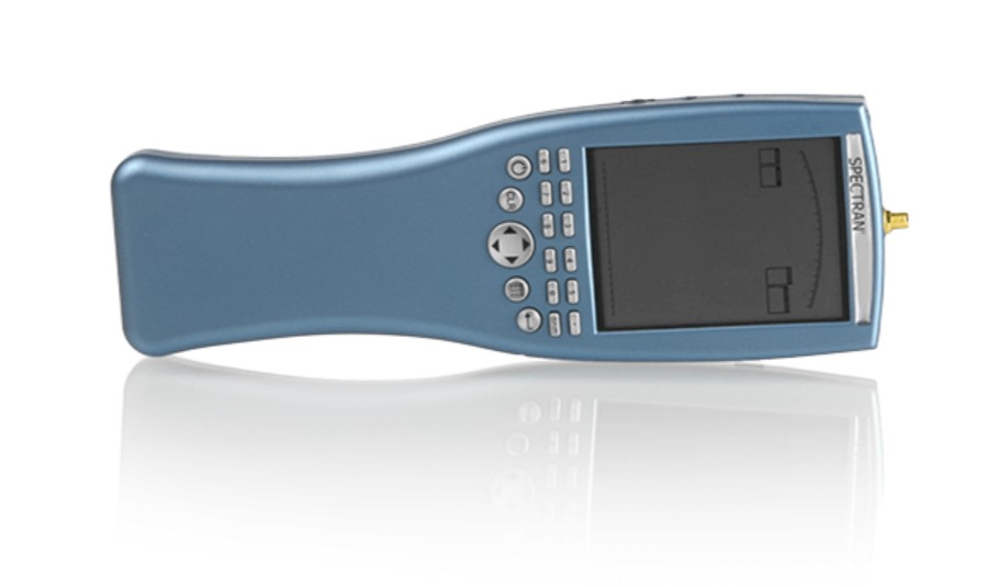Aaronia SPECTRAN V4 spectrum analyzer used for RF field testing